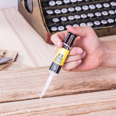 4ml Universal Epoxy Resin AB Glue Strong Adhesive Repair for Glass Ceramics Plastic