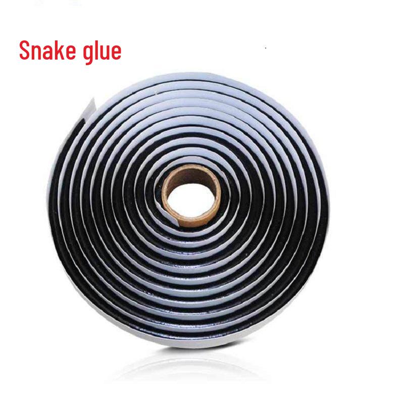 

Waterproof Butyl Tape for Car Headlights and Doors - Adhesive Sealant Coil Diameter 6mm, Length 6m
