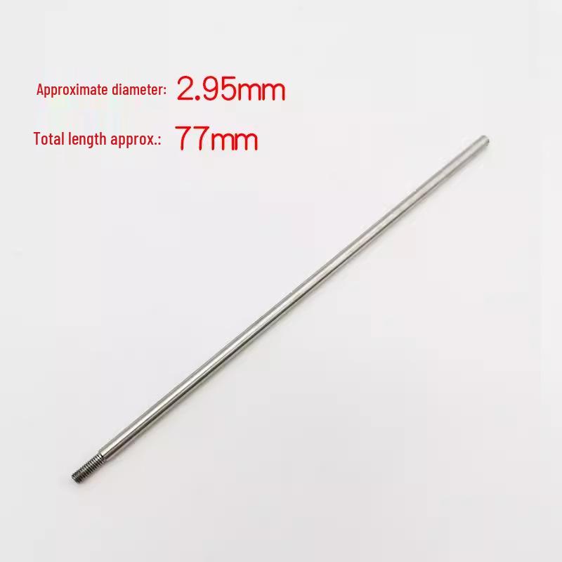 Altsaxophon untere E-Klappe Schaftschraube - Messing Reparatur Ersatzteil