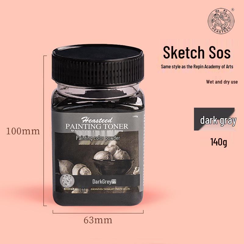 Sketch Charcoal & Color Pencils: Water-Soluble Graphite & Charcoal Powder