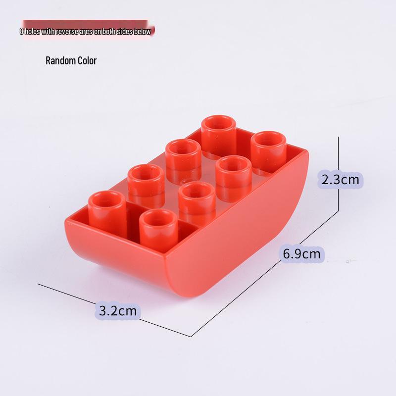 LEGO Duplo-Compatible Building Blocks: Accessories & Special Shapes for Kids' Educational Toys