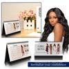 Black Girl Calendar Creative Personalized Calendar Home Room Desktop Decoration