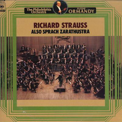 Disque vinyle EUGENE ORMANDY PHILADELPHIA ORCHES Richard Strauss Also Sprach ZARATH SOCT11 CBS SONY Japon Classique Occasion
