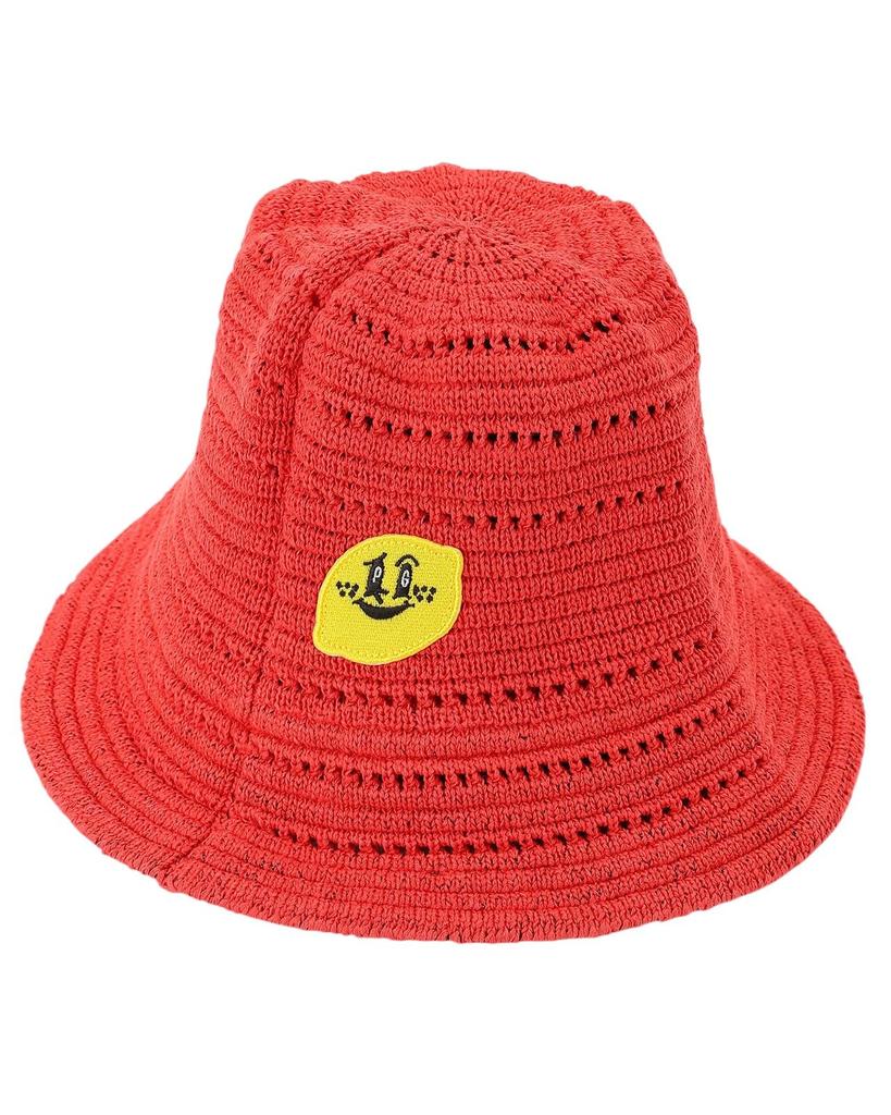 Unisex Bucket Hat Golf Hat FR [PEARLY GATES] (Summer Knit) / / 053-5187507 100_Red
