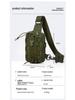 Men's Multi-functional Tactical Waist & Crossbody Bag for Camping & Cycling
