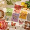 Tassel Chain Metal Butterfly Bookmark Hollow Flower Flower Painting Bookmark  For Book Lovers