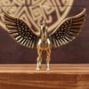 Cross-Border Hot-Selling Pegasus Small Creative Retro Craft Brass Unicorn Ornament