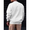 1pc Men's Fashion Crew Neck Sweatshirt, Trendy Top,Breathable, and Comfortable Fabric, Suitable As Pajamas At Home or for Outings and Parties