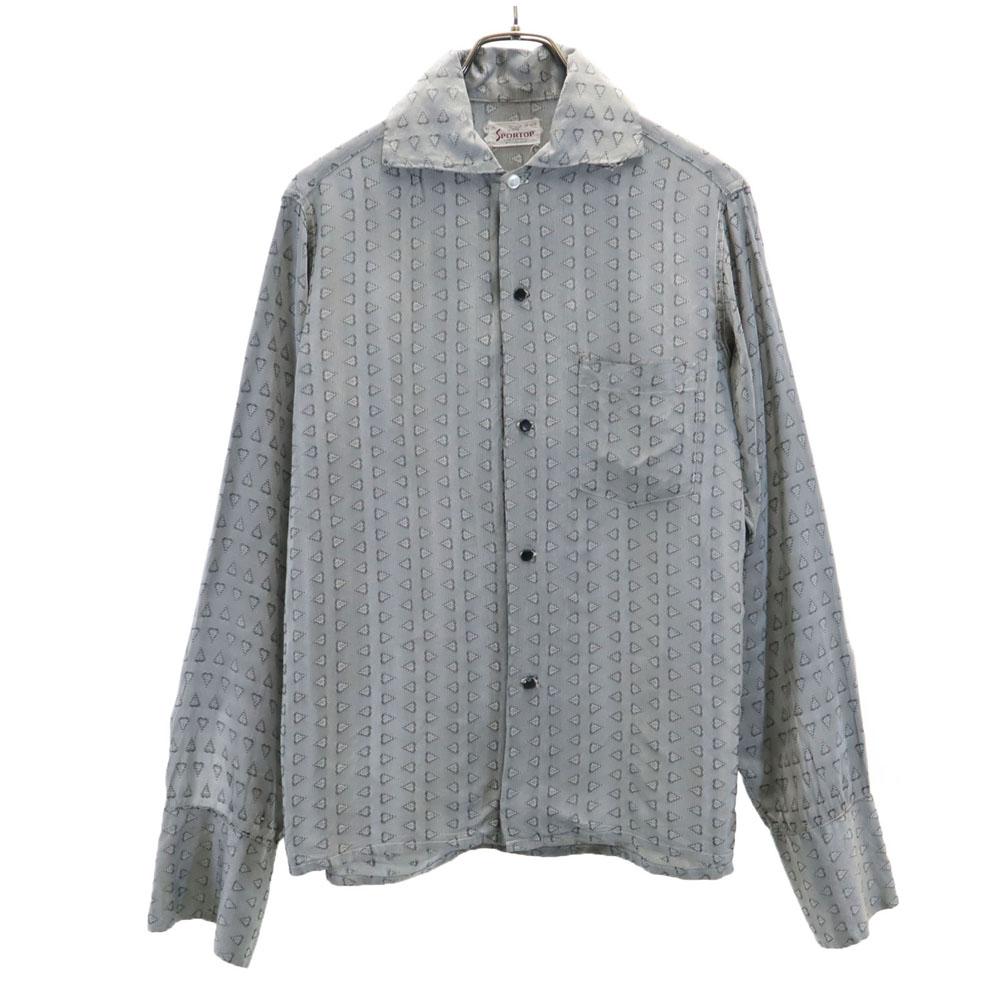 

SPORTOP 50-е годы итальянский воротник, прямой крой, открытый воротник Общая ручка Рубашка с длинным рукавом Мужская Б/У