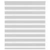 VidaXL Store Zèbre Gris Clair Largeur Du Tissu 115,9 Cm Polyester, Store Enrouleur Zébré, Store Zébré Pour Fenêtre, Store 4014447
