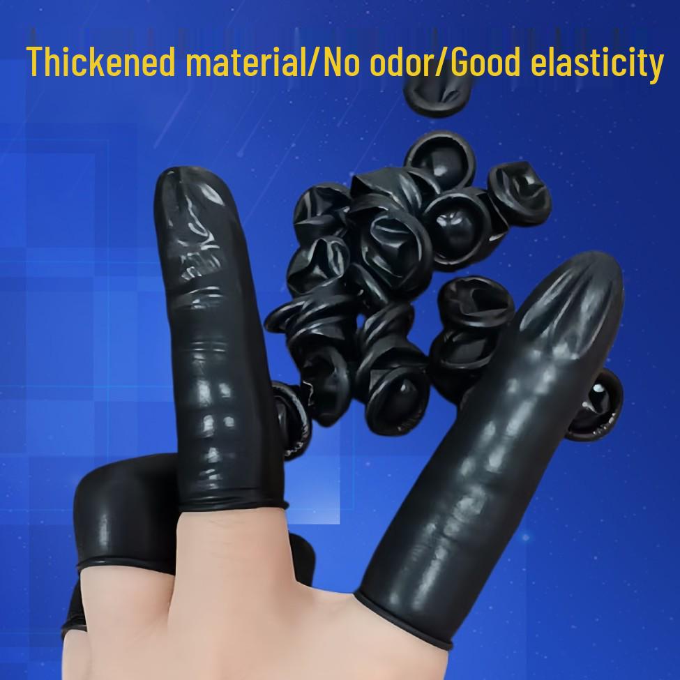 Latex Finger Cots: Disposable, Dust-Free, Thickened, Wear-Resistant, Anti-Puncture