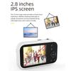 4K Digital Camera Portable Digital Video Camera 48MP 2.8 Inch IPS Screen 16X Zoom Built-in Battery