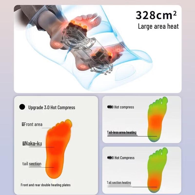 MIAOJIE X3Max Leg & Foot Massager CN Plug (adapter Included)