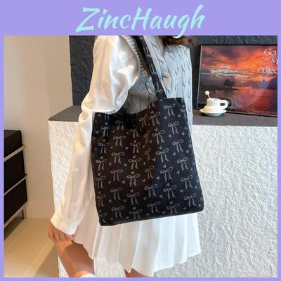 Nylon Butterfly Knot Tote Bag For Women With Large Capacity And Urban Style