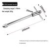 Haisidick M3-M8 Reversible T-Type Ratchet Tap Wrench