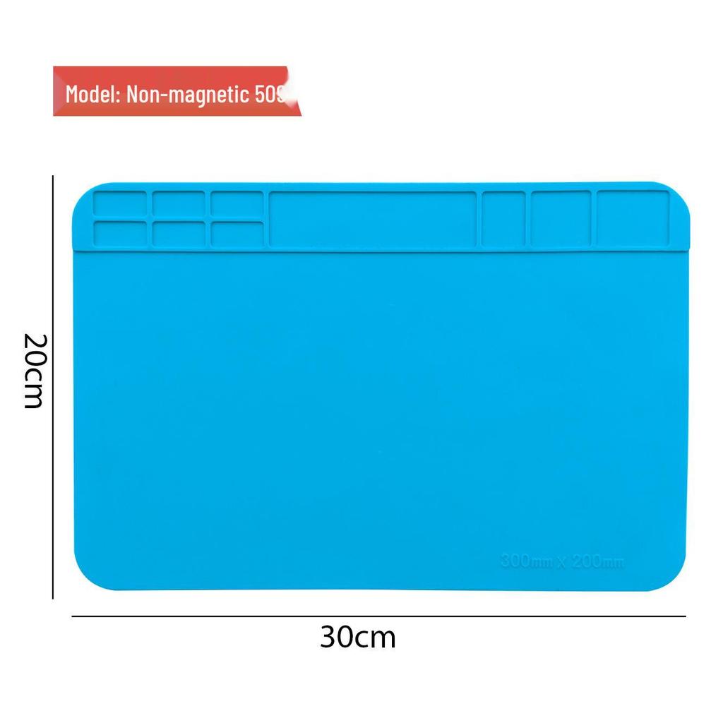 Magnetic Silicone Heat-Resistant Work Mat for Soldering and Welding
