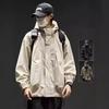 Men's Trendy Windbreaker Jacket - Spring & Autumn, Boys' Cotton Coat, Mountaineering Style