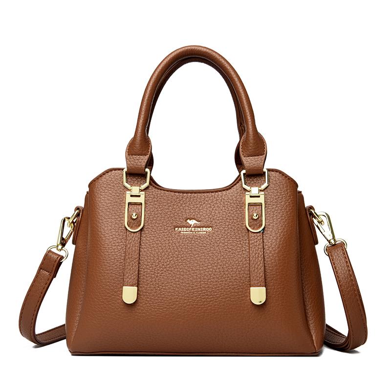 Four Arrows Genuine Brand Top Quality PU Leather Luxury Handbags Women Bags Designer Large Shoulder Crossbody Bags for Women New