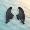 3 Pieces Thruster Fin Collection Aerodynamic Surfboard Glossy for Surfers