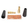 15Pcs Flux Core Gasless Nozzle Tips Kit K34931 with 0.039in 1mm Electrode for FC9080GL MIG
