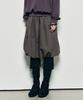 Nigaennikol Butterfly Volume Balloon Skirt_Charcoal