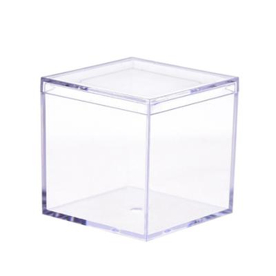 Transparent Wedding Favors And Gifts Boxes Cube Portable Organizer Container
