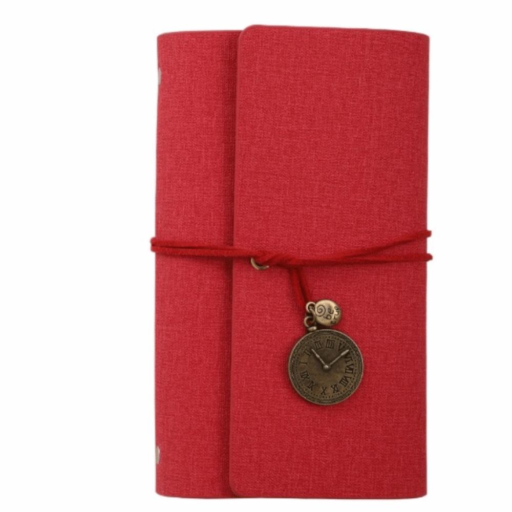 Reusable Retro Spiral Notebook A6 Flipped Notebook Retro Style Stationery Gift Gift