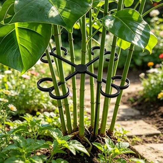 Plant Stem Support Reusable Plant Growth Accessories Climbing Houseplant Stem Holders for Monstera Indoor Plants