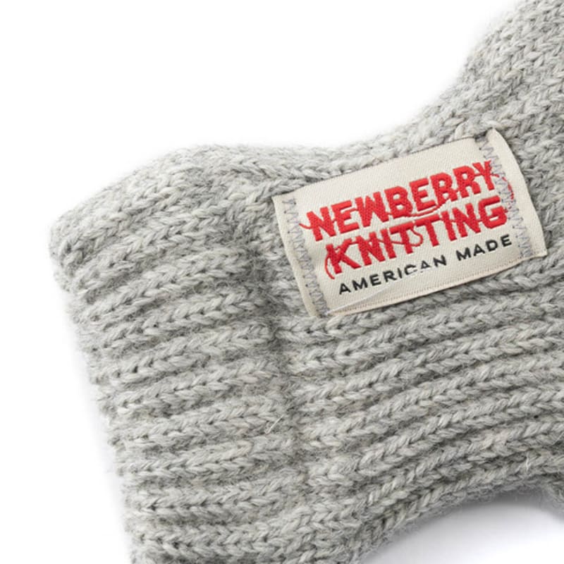 NEWBERRY KNITTING Wool Gloves - Gray