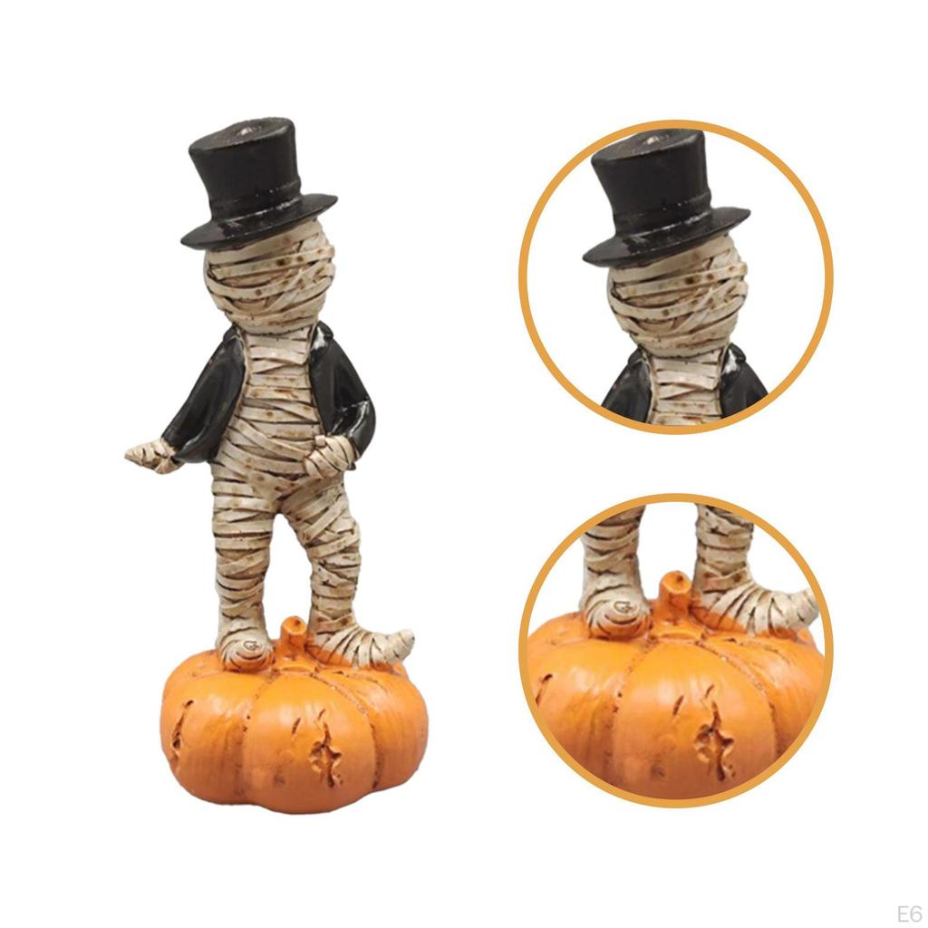 Collectible Figurine Dancing on Decoration Art Crafts with Top Hats Props Desktop Ornament for Shelf