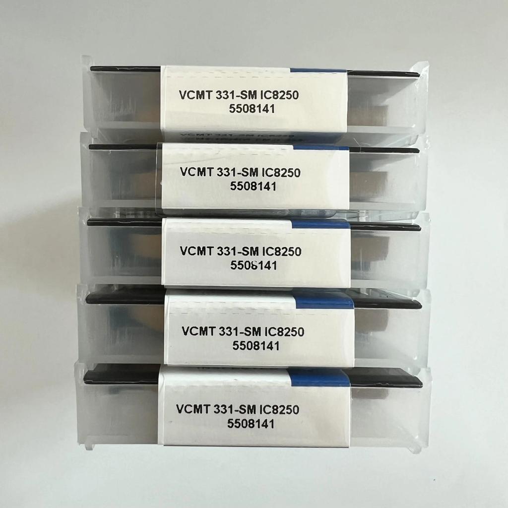 ISCAR / VCMT160404-SM IC8250 Industrial indexable carbide inserts 10 Pcs