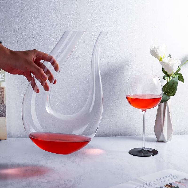 Shi Jin Light Luxury Crystal Glass Wine Decanter