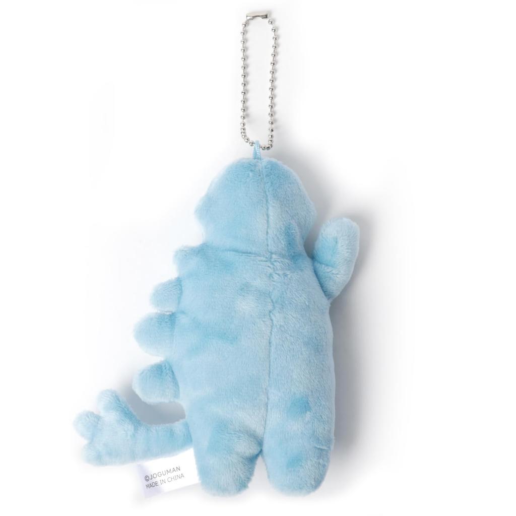 [JOGUMAN] Jogman Plush Mascot Ball Chain (Stego (Light Blue))