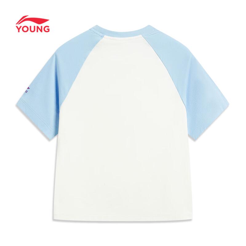 LI-NING Girls' Quick-Dry Raglan Sleeve T-Shirt