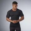 Muscle Maiba Men's Quick-Dry Elastic T-Shirt for Outdoor Running and Fitness