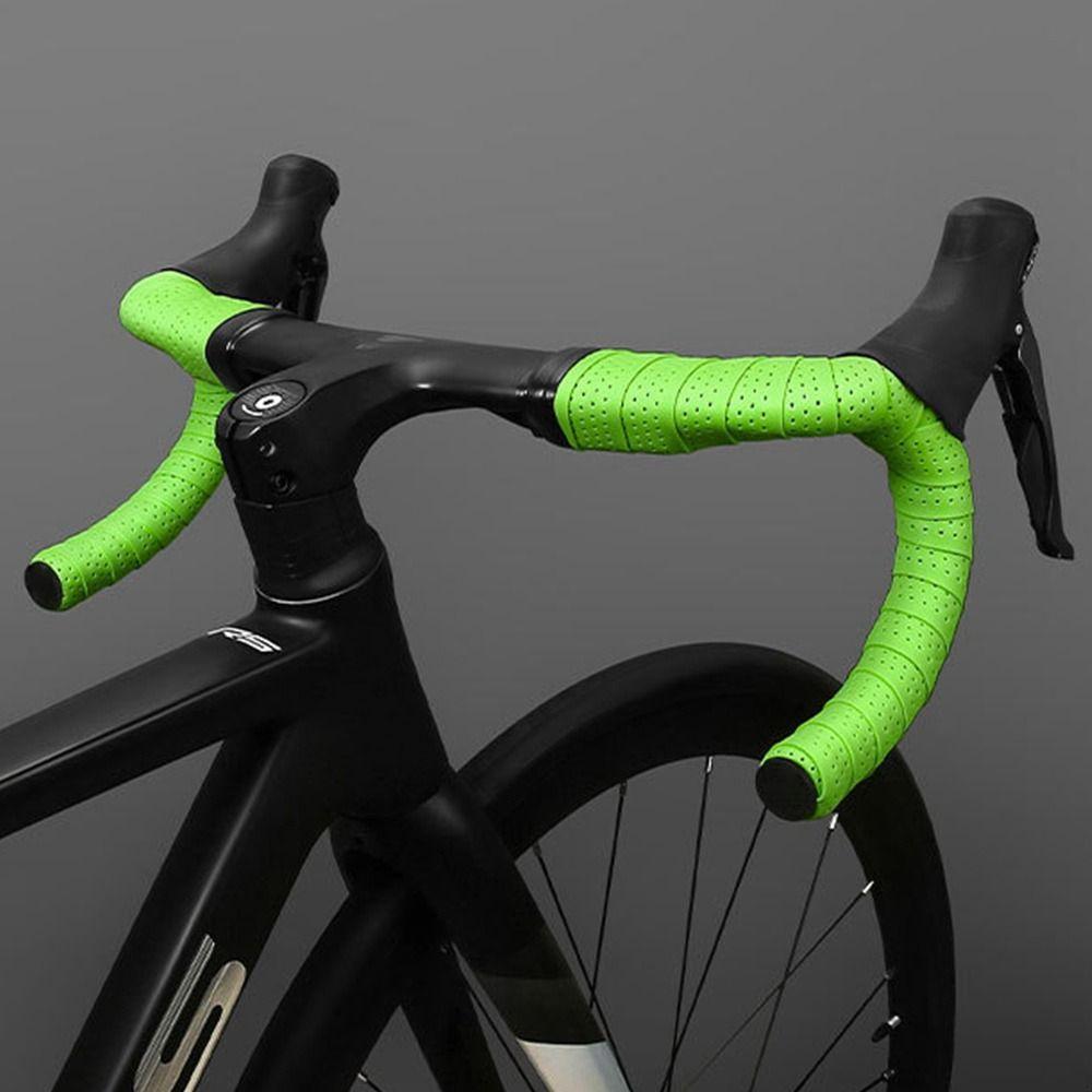 2 Rolls Anti-Vibration Bike Bar Tape Non-Slip Bicycle Handle Bar Tape Ride Enhancement