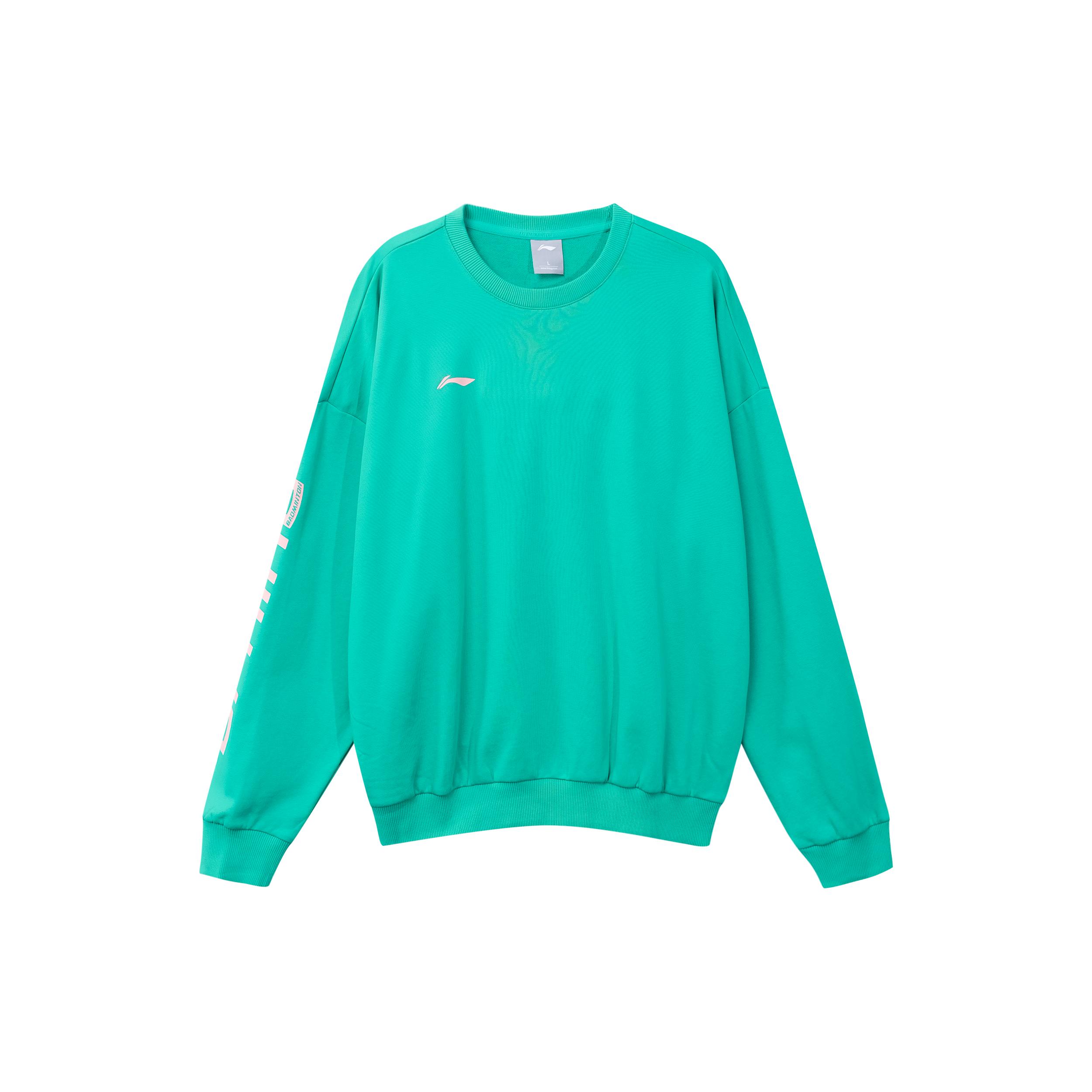 Свитшот Li Ning мужской Бирюзово-зеленая волна AWDRF73-4 XL