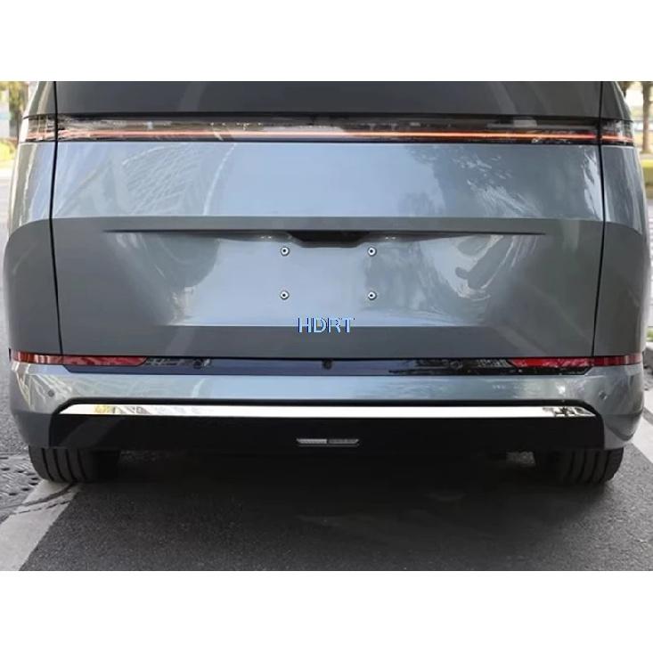 Car Styling Rear Bumper Spoiler Tail Lip Trim Auto Part For Xpeng X9 2026 + Protector Decoration Accessories Exterior Sticker