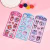 Anime Hello Kitty Hangyodon Cinnamoroll 3D Transparent Jelly Sticker Crystal Cute Decorative Stickers Phone Casesdiy Toys