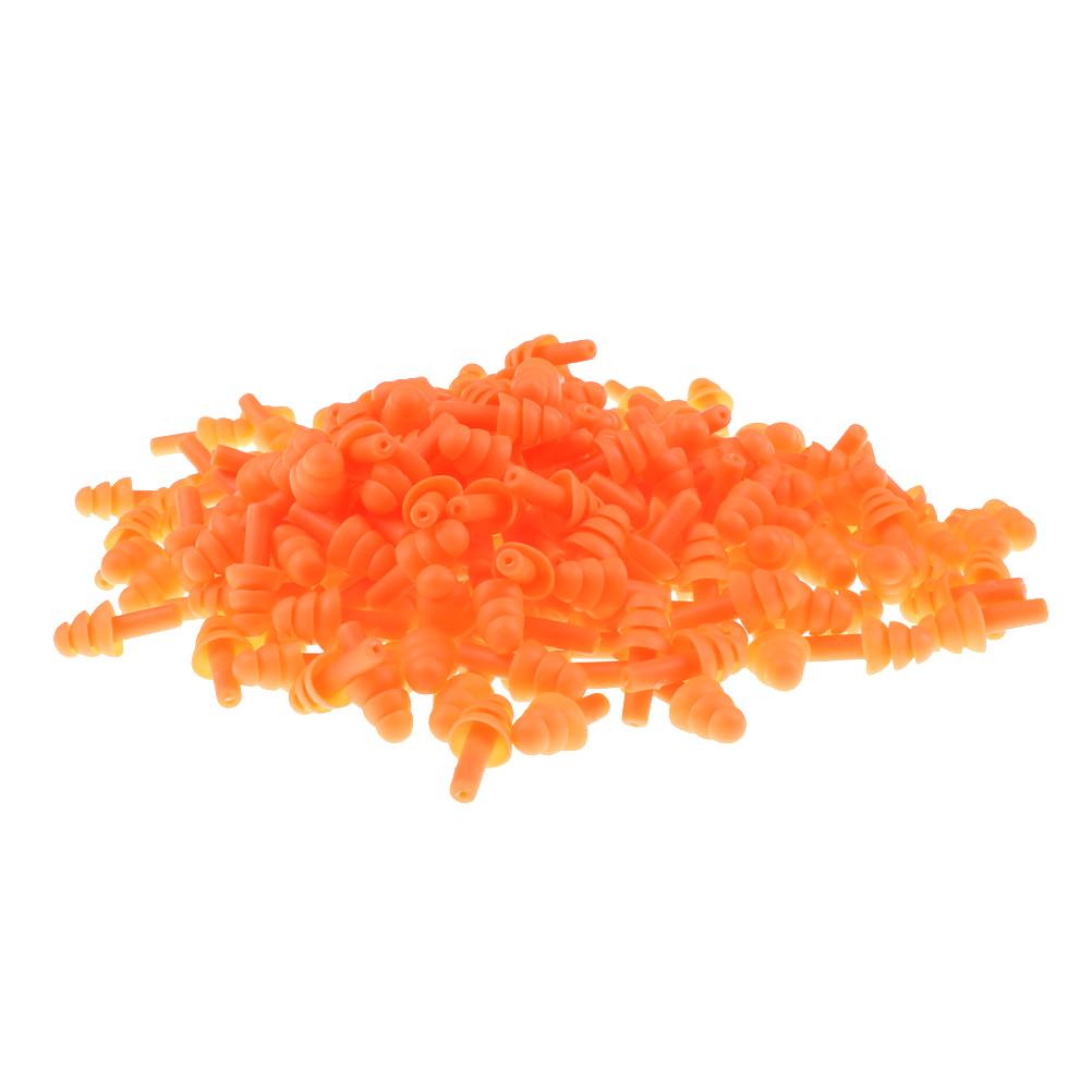 20PCS Ear Plugs Sound Insulation Waterproof Silicone Ear Protection Earplugs Anti-noise Sleeping Plug For Travel Noise Reduction