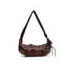 Premium Texture Bag Women'S Large-Capacity Design Pleated Messenger Bag Commuter Dumpling Bag