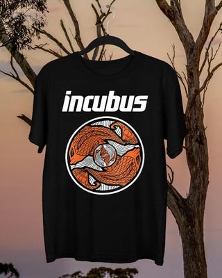 New Incubus Band Basic Gift For Fan Black All Size Unisex T-shirt S2586