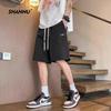SHANNU Herren Eis Seide Schnelltrocknende Freizeit Sport Shorts
