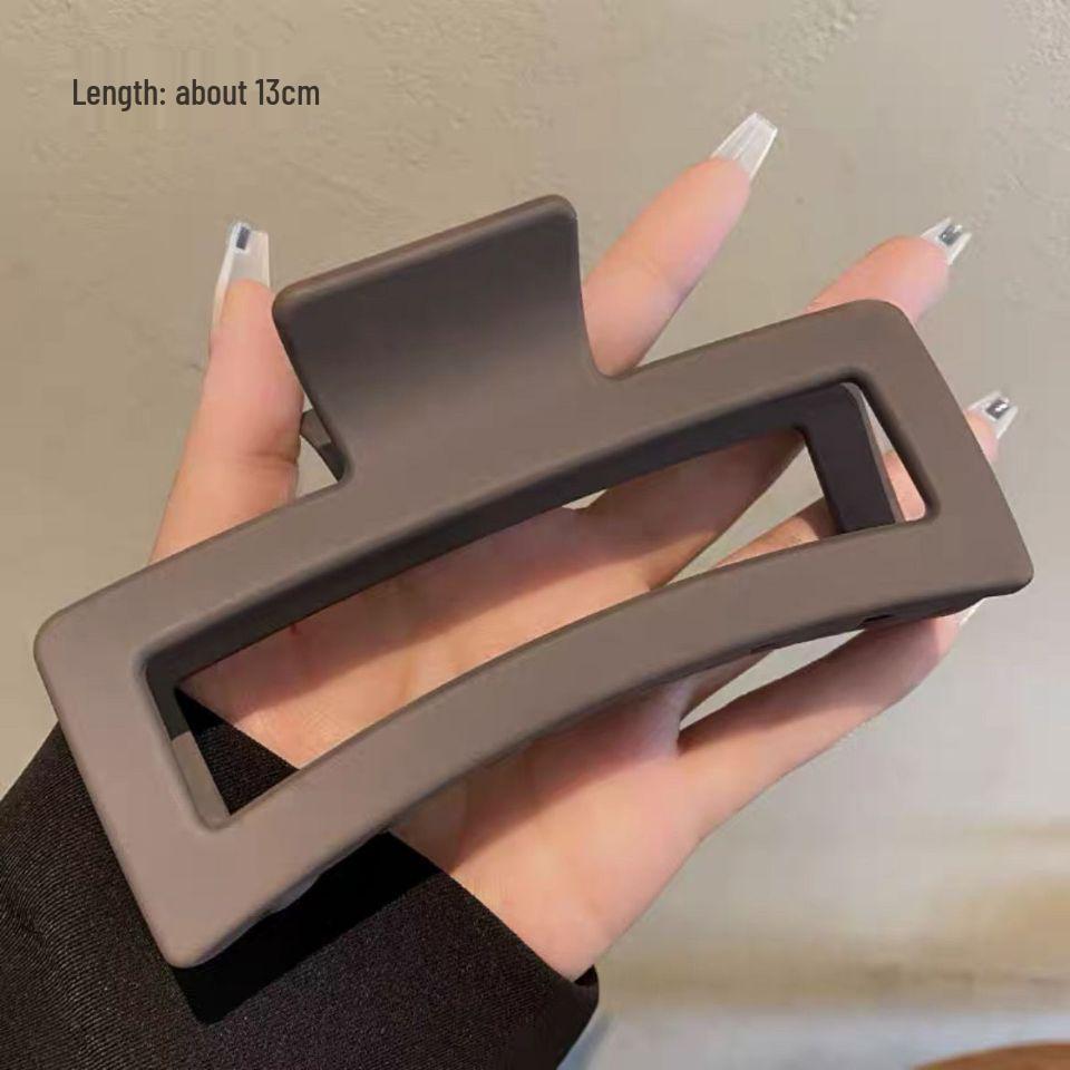 Exquisite Acrylic Claw Clip for Thick Hair - Large High-End Shark Hairpin