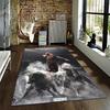 Chicago Bulls 8 Zach LaVine Dunk Poster Bulls Running Arena NBA Art decorative area rug accent for hallway entryway lounge