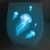 Jellyfish Wall Decal Glow in the Dark Removable Self-Adhesive Sticker Waterproof Toilet Decor DIY Bathroom Kids Room Accessories