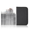 [Supervised by Senasuke] Aurochs X SENASUKE BRUSH MASTER 12-Piece Set: The Ultimate Brushes Selected by Professional Painters for Detailed Detailing,