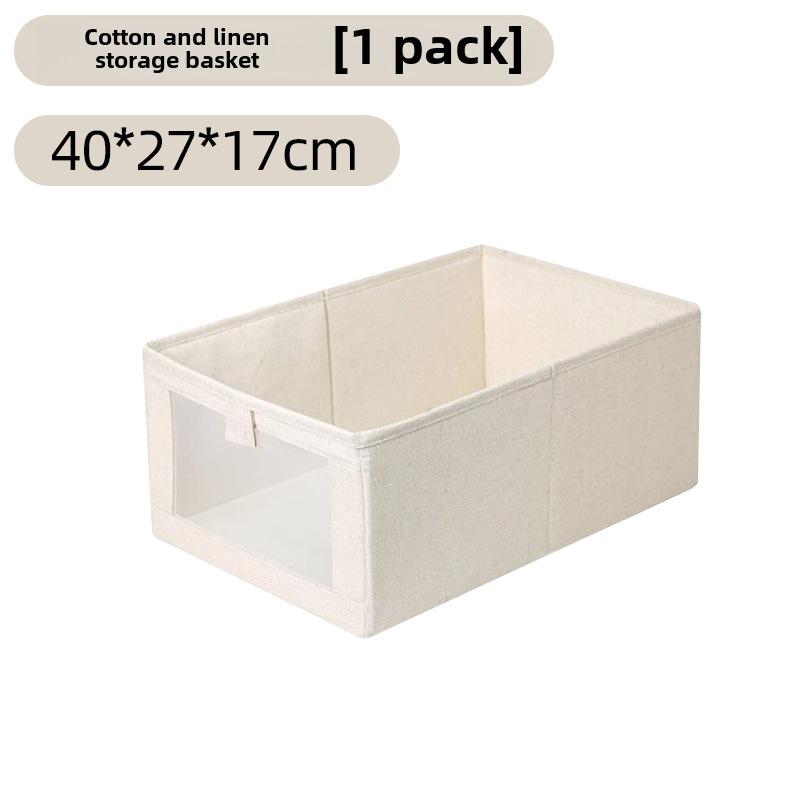 

Складные ящики для хранения одежды, тканевые органайзеры для шкафов с крышками, контейнеры для хранения хлопкового белья для одежды, игрушек, обуви, спальни, гостиной (12L) белый