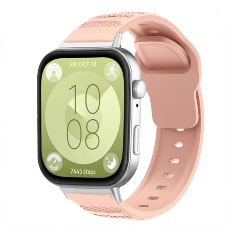 Silicone Strap For Huawei Watch Fit 3 Smartwatch Soft Breathable Bracelet Wristband for Huawei Watch Fit 3 Replacement Correa