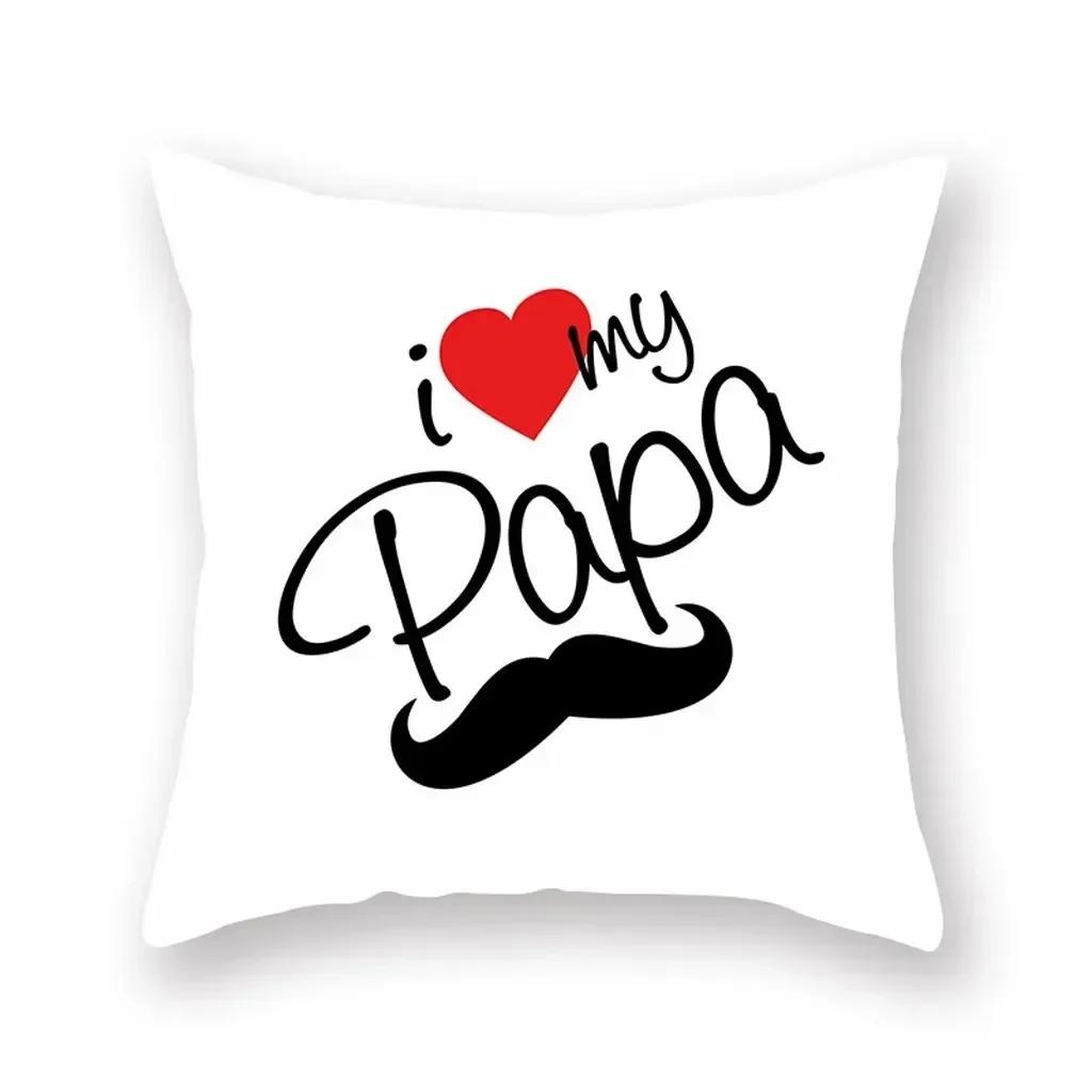 Funda de Almohada Decoración del Hogar de Lujo Patrón de Estampado de Amor Rojo Funda de Cojín Funda de Cojín para Sofá de Sala de Estar